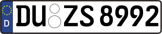 DU-ZS8992