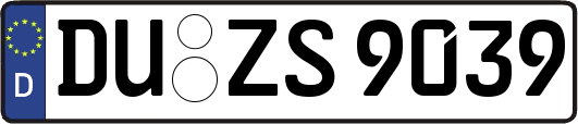 DU-ZS9039