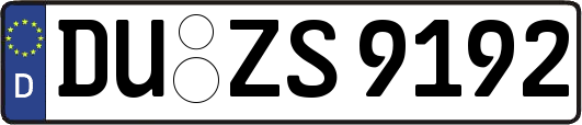 DU-ZS9192