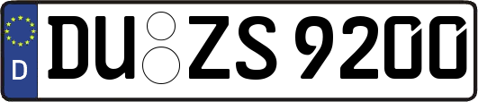 DU-ZS9200