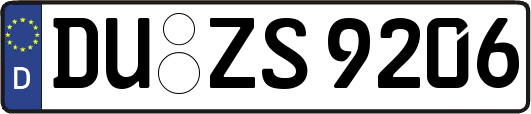 DU-ZS9206