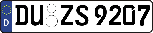 DU-ZS9207