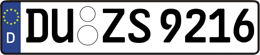 DU-ZS9216