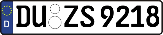DU-ZS9218