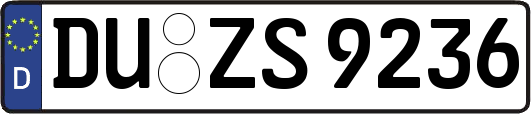 DU-ZS9236