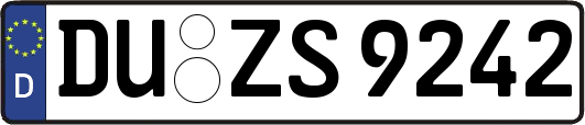 DU-ZS9242