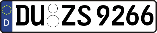 DU-ZS9266