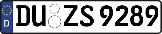 DU-ZS9289