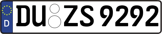 DU-ZS9292