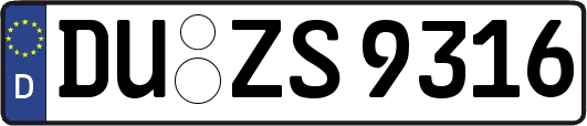 DU-ZS9316