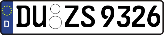 DU-ZS9326