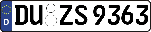 DU-ZS9363
