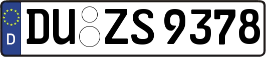 DU-ZS9378