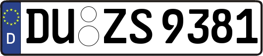 DU-ZS9381
