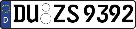 DU-ZS9392