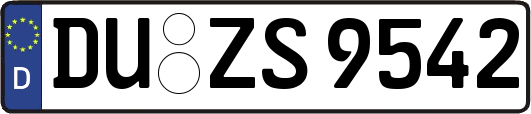 DU-ZS9542