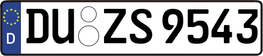 DU-ZS9543