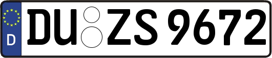 DU-ZS9672