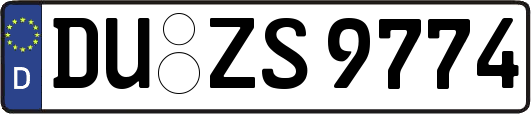 DU-ZS9774