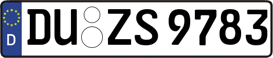 DU-ZS9783