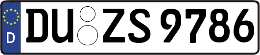 DU-ZS9786