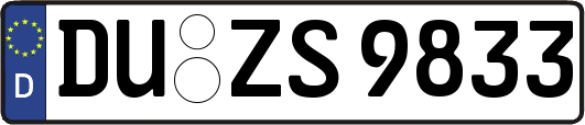 DU-ZS9833