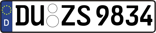 DU-ZS9834