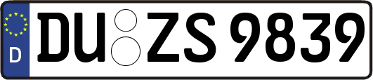 DU-ZS9839