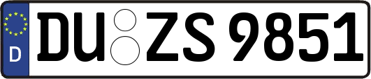 DU-ZS9851
