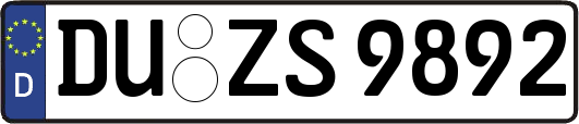 DU-ZS9892