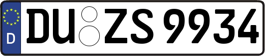DU-ZS9934