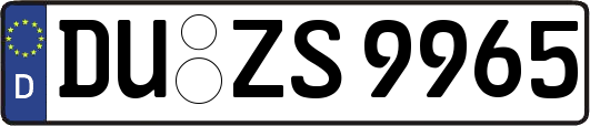 DU-ZS9965