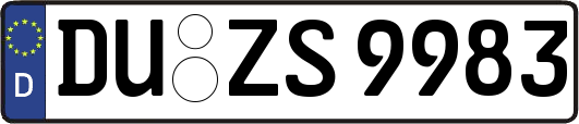 DU-ZS9983