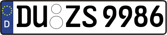 DU-ZS9986