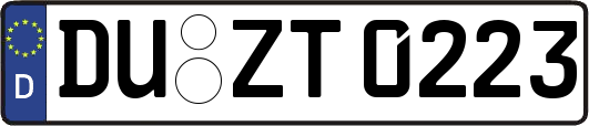 DU-ZT0223