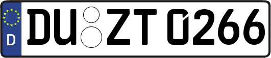 DU-ZT0266