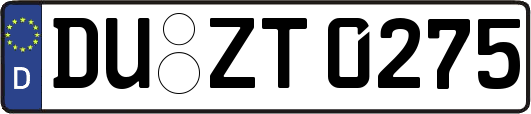 DU-ZT0275