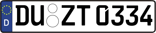 DU-ZT0334