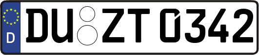 DU-ZT0342