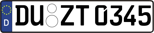 DU-ZT0345