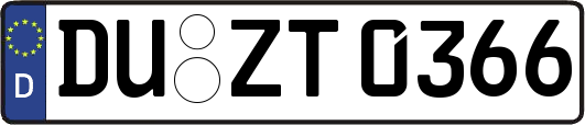 DU-ZT0366
