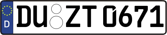 DU-ZT0671