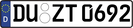 DU-ZT0692