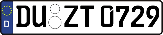 DU-ZT0729