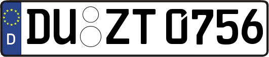 DU-ZT0756