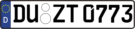 DU-ZT0773