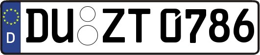 DU-ZT0786
