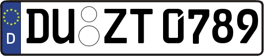 DU-ZT0789
