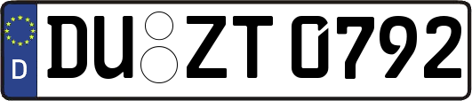 DU-ZT0792