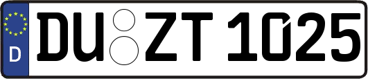 DU-ZT1025